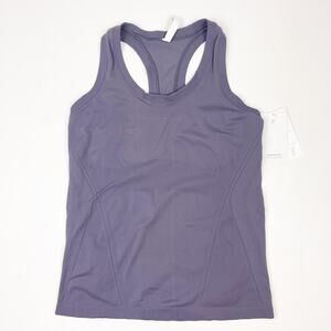 NWT Athleta Dusty Purple Momentum Seamless Tank Large